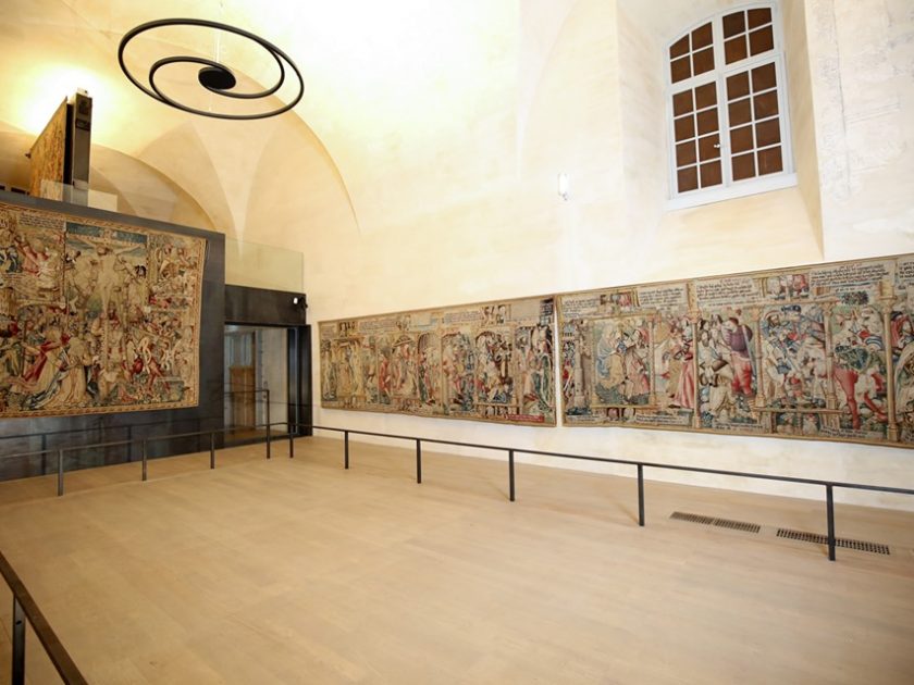 EVE_Parcours muséographique de l’abbaye de La Chaise-Dieu_espace des tapisseries